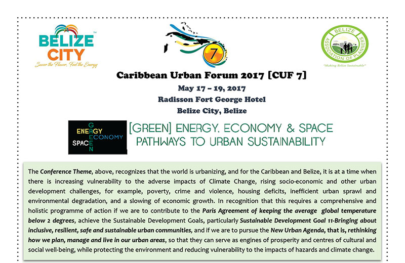 Caribbean Urban Forum 2017 (CUF 7)